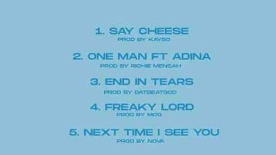 KiDi unleash tracklist for his anticipated EP "BLUE"
