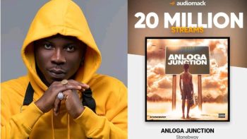 Stonebwoy's Anloga Junction Album hits 10M streams on Audiomack in less than 1week