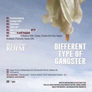 Beeztrap KOTM - Different Type Of Gangster (Full EP)