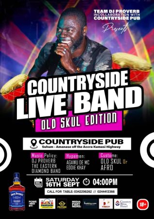 Country Side To Host Live Band Old Skul Edition On September 16